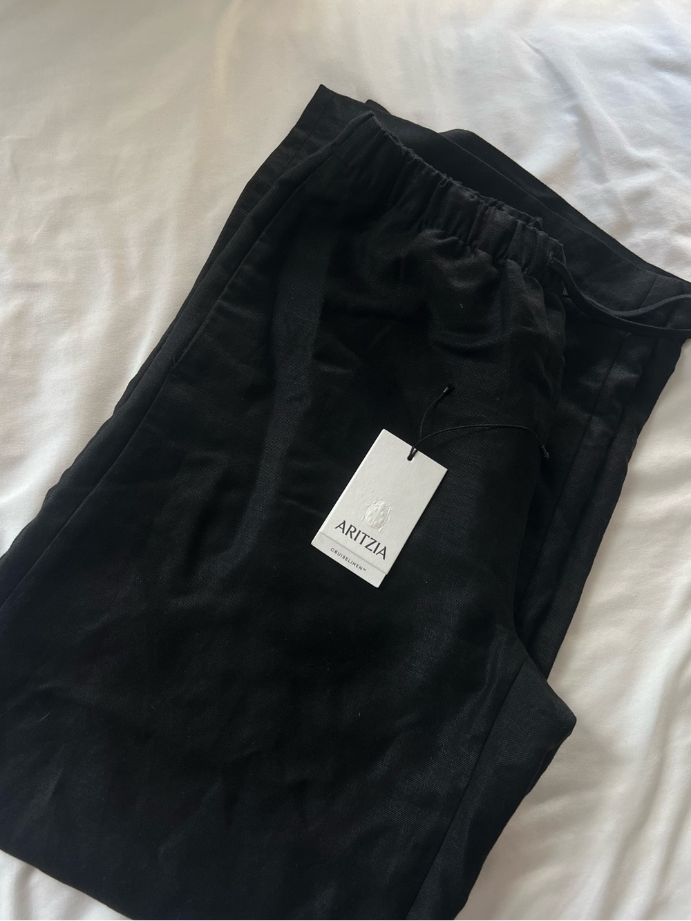 Aritzia Black CruiseLinen The Lodge Pant